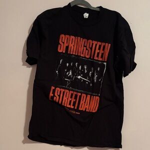 Springsteen E Street Band Black Graphic Tee